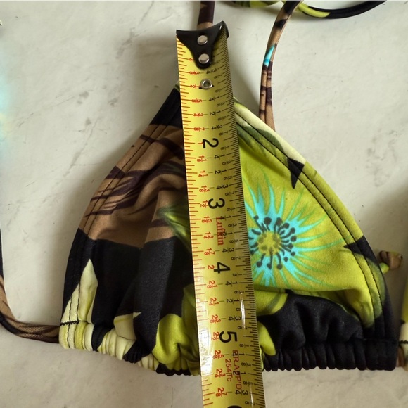 ROXY Floral Triangle Bikini Top 2 for $22 ❇️ - Picture 3 of 5